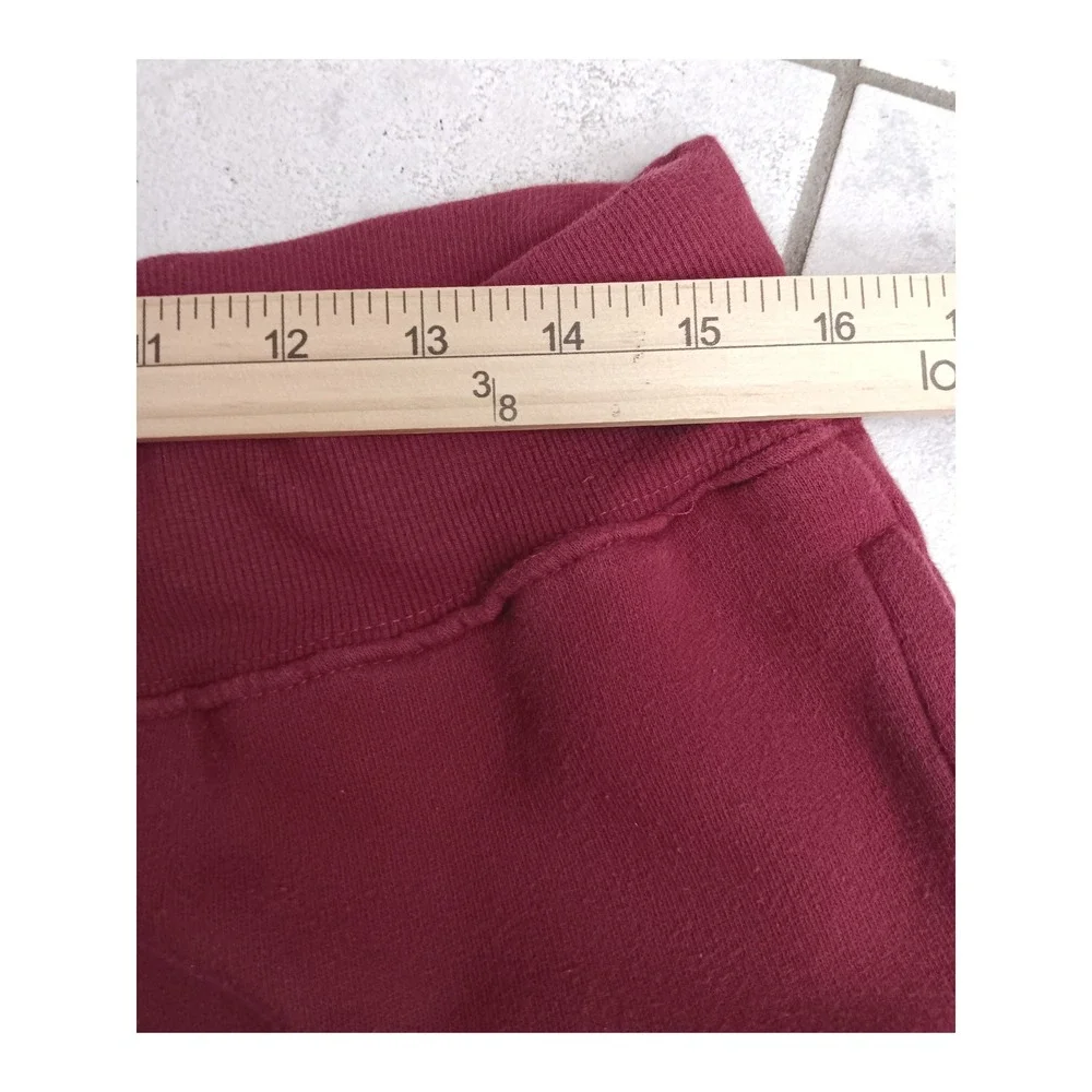 Maroon‎ BC Eagles Sweatpants Joggers Mens Large Drawstring Logo Athletic